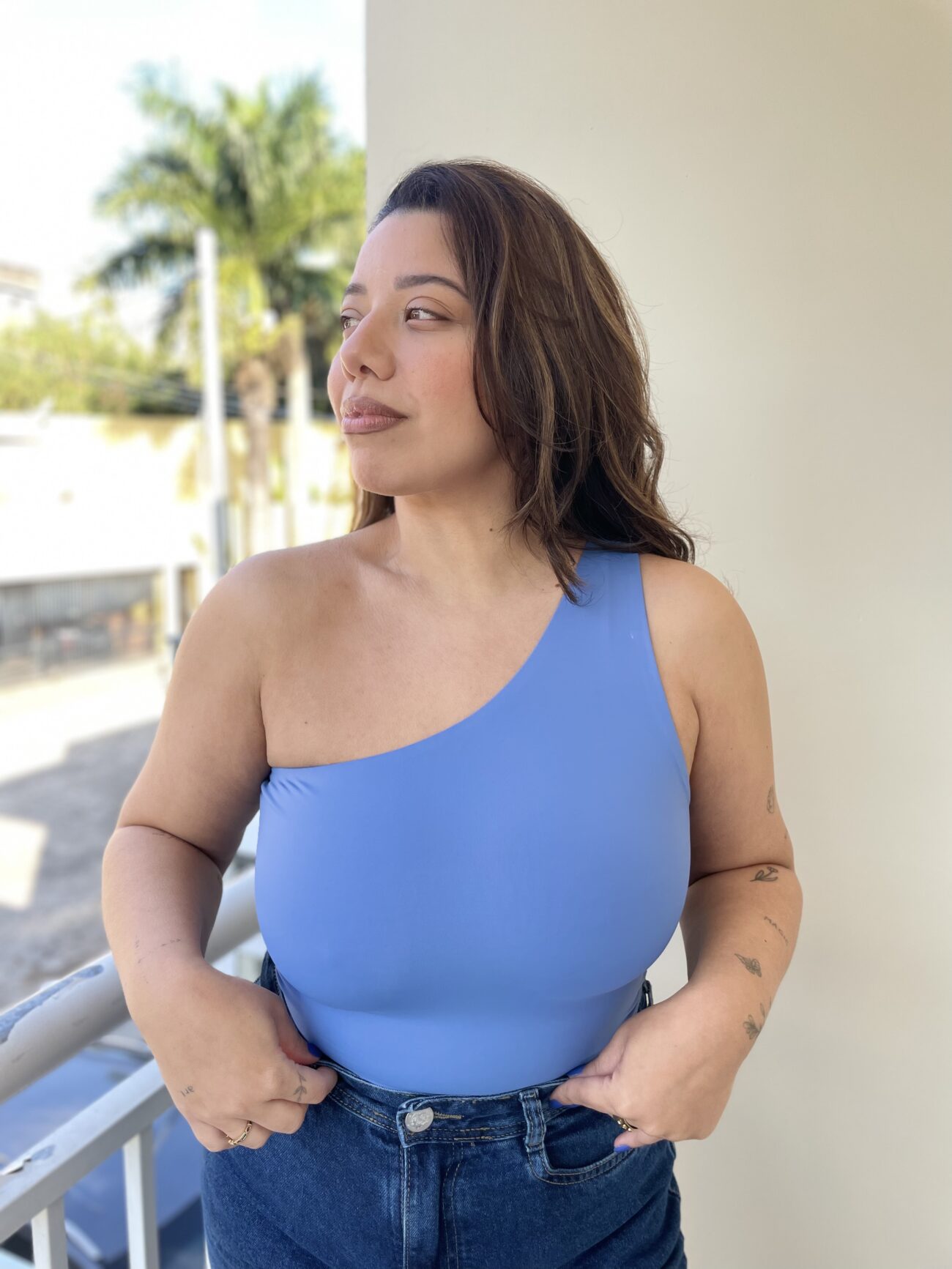 Body Manu - Azul Celeste