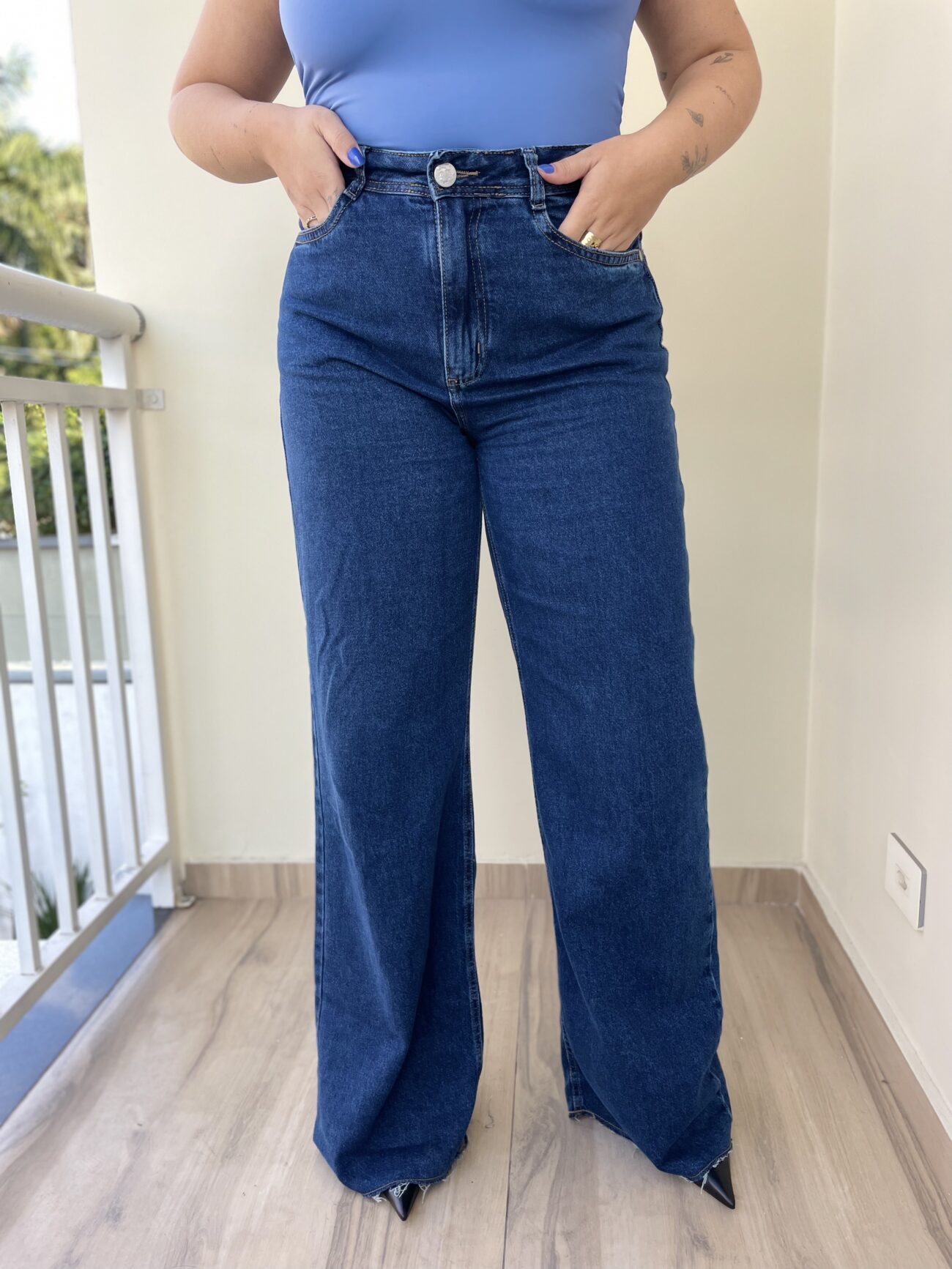 Calça Jeans Nic - Jeans Escuro - Image 2