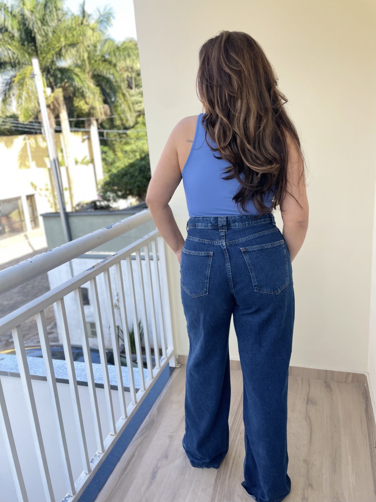 Calça Jeans Nic - Jeans Escuro - Image 4