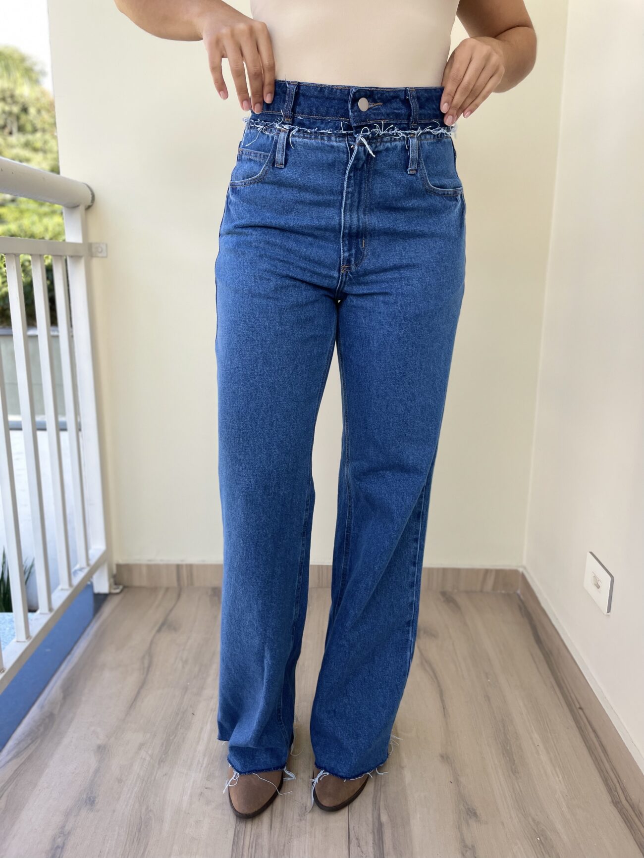 Calça Jeans Lorena - Jeans Escuro - Image 4