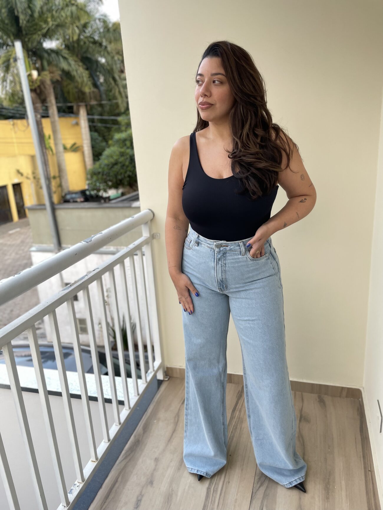 Calça Jeans Luana - Azul Claro - Image 4