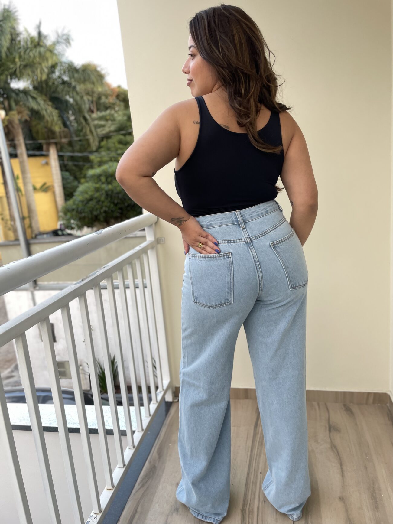 Calça Jeans Luana - Azul Claro - Image 5