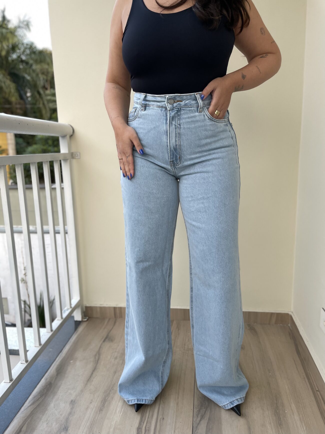 Calça Jeans Luana - Azul Claro - Image 6