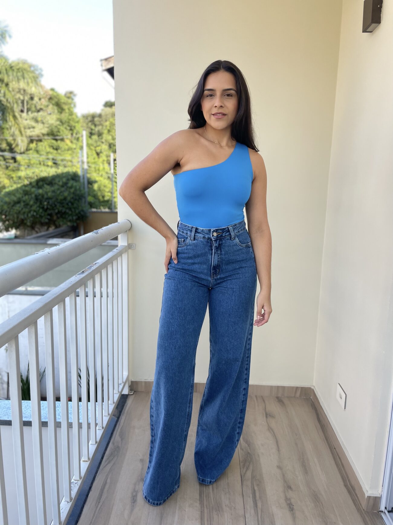 Calça Jeans Luana  - Azul Escuro - Image 2